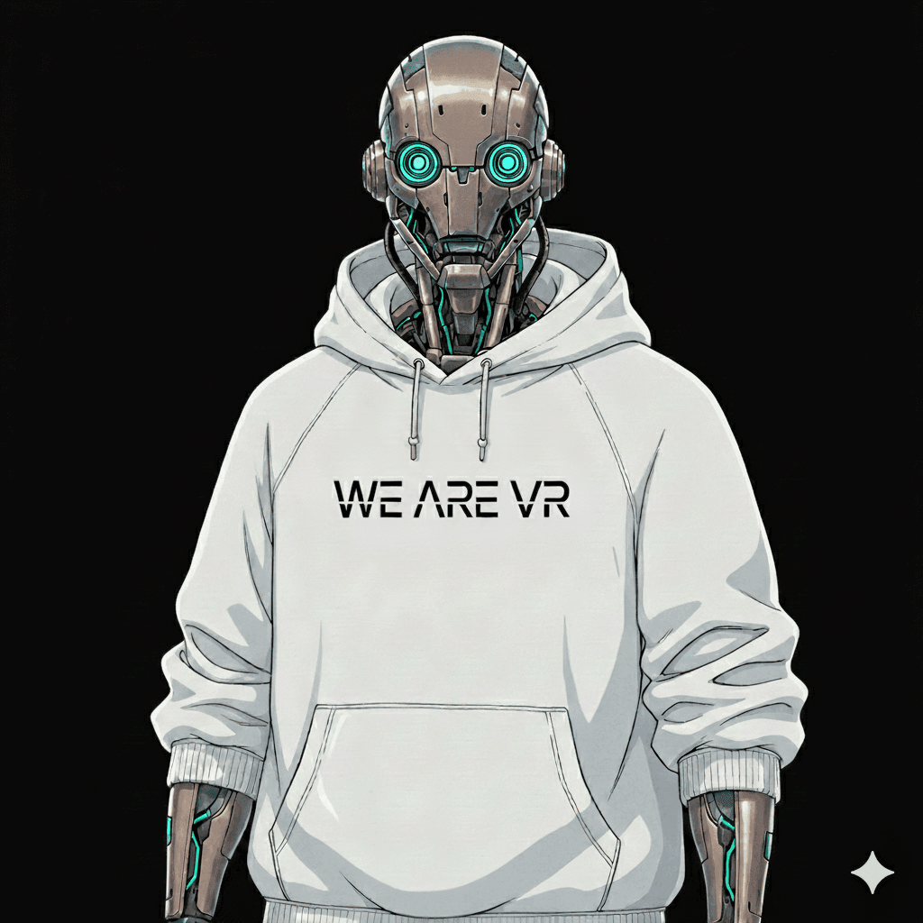 Black on white hoodie
