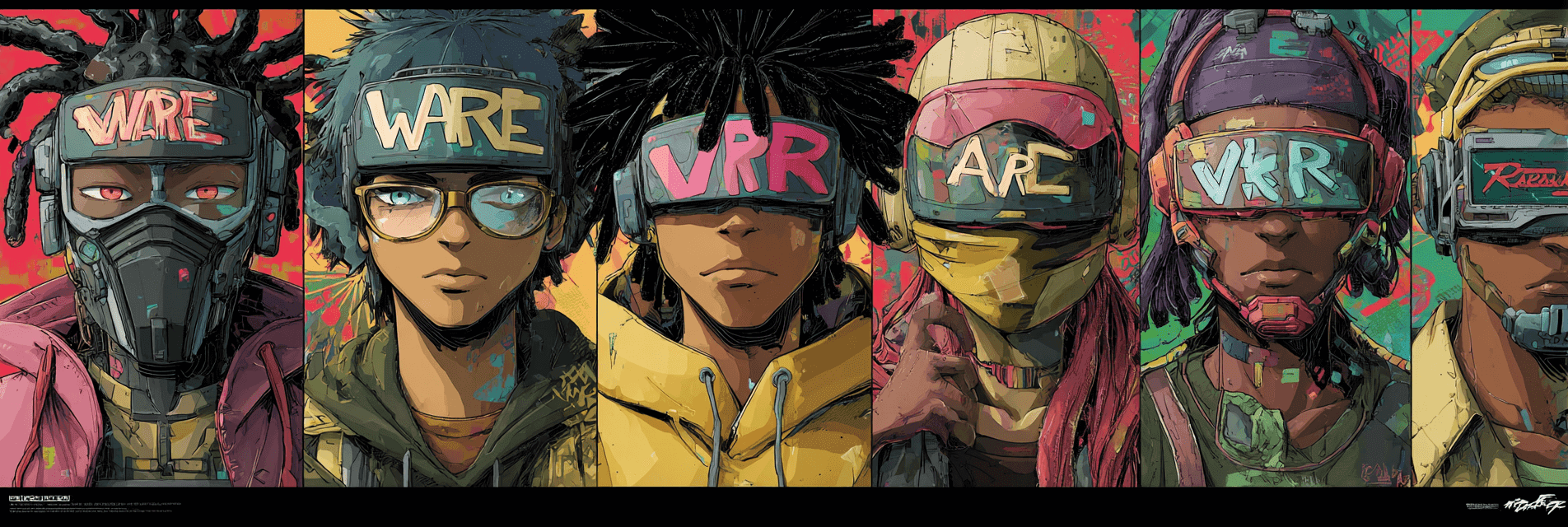 WE ARE VR founders mural — community partnership